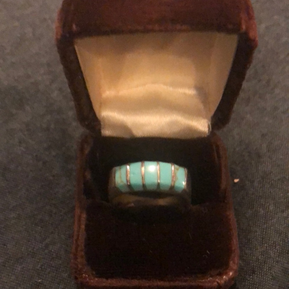 Turquoise and Silver Ring